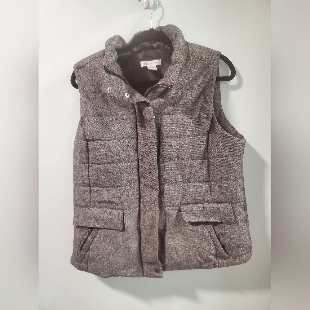 Warm gray vest